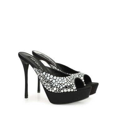 Sandals Black High heel: 90mm, sr Godiva Platform - Sandals Black 2