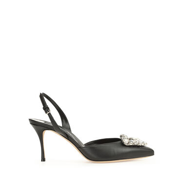 sr Godiva Precious - Slingbacks Black, 0