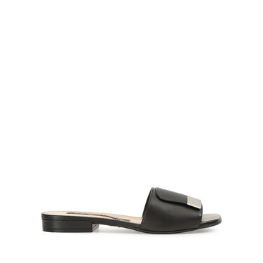 Sandales Noir Petit talon: 15mm, sr1 - Sandals Black 2