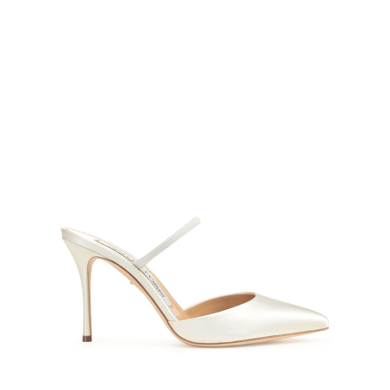 Godiva Bridal - Slingbacks White