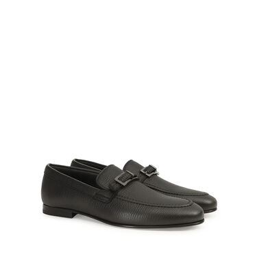Loafers Schwarz Niedriger Absätze: 15mm, sr Nora - Loafers Black 2