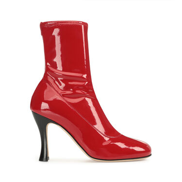 Booties Red High heel: 90mm, sr Tara  - Booties Carminio 2