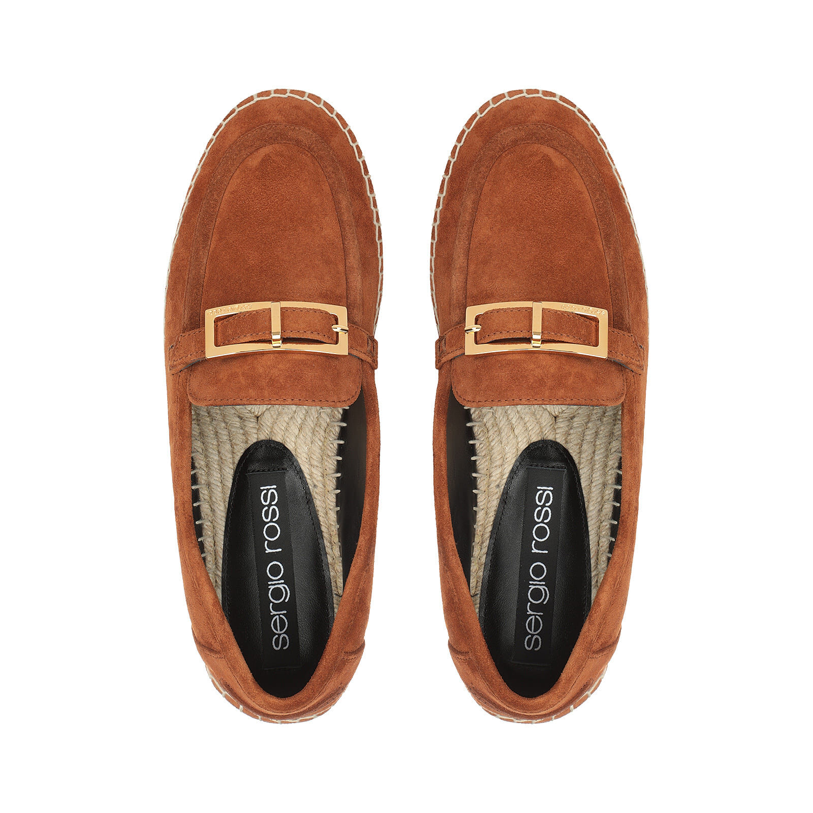 Loafers Brown Low heel 15mm sr Nora Loafers Garam Sergio Rossi
