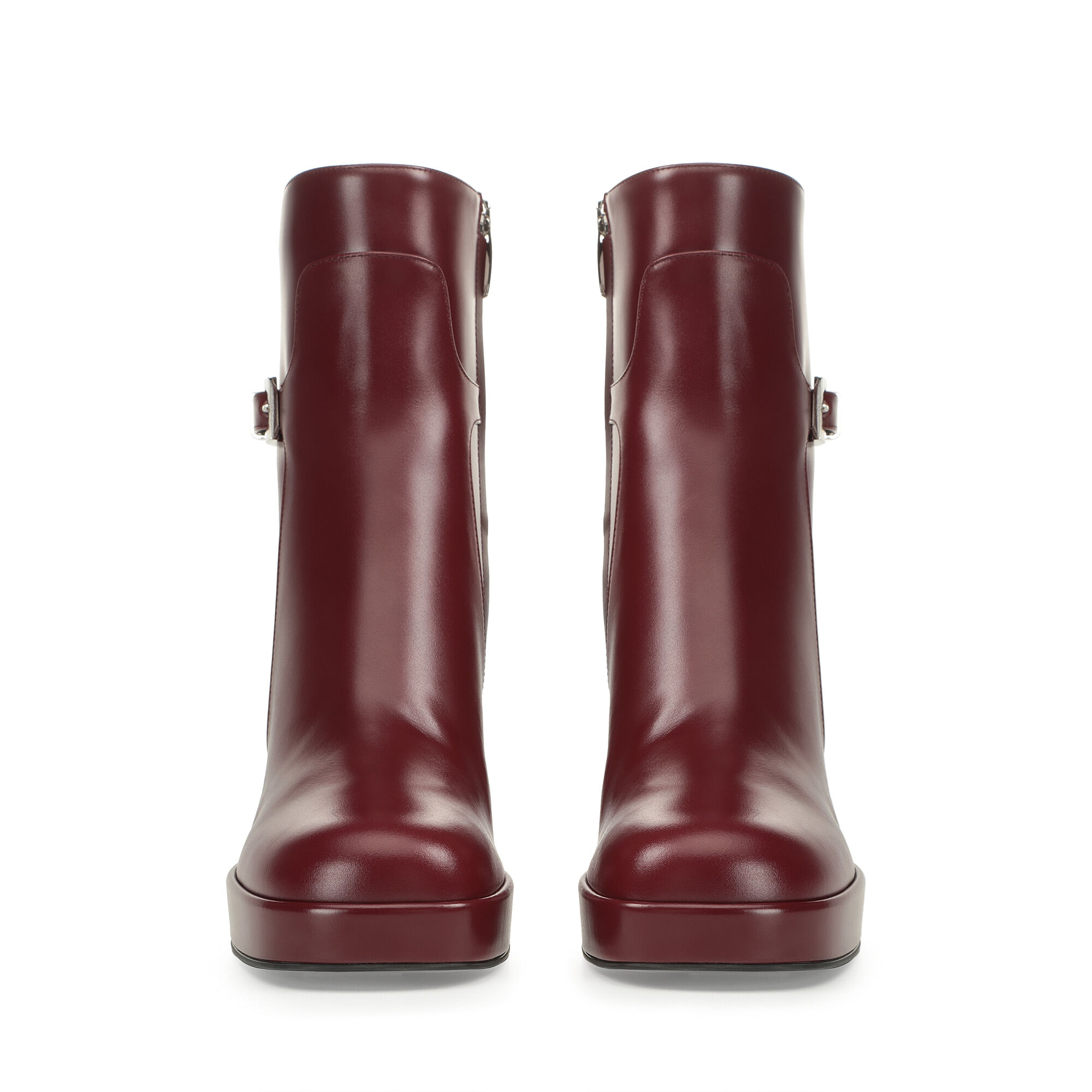 Wine red booties hot sale