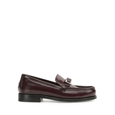 Loafers Red Low heel: 15mm, sr Nora - Loafers Wine 2
