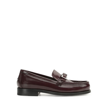 Loafers Red Low heel: 15mm, sr Nora - Loafers Wine 1