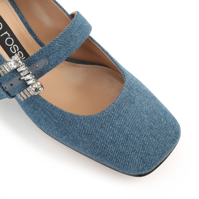 sr Twenty Buckle - Pumps Indigo