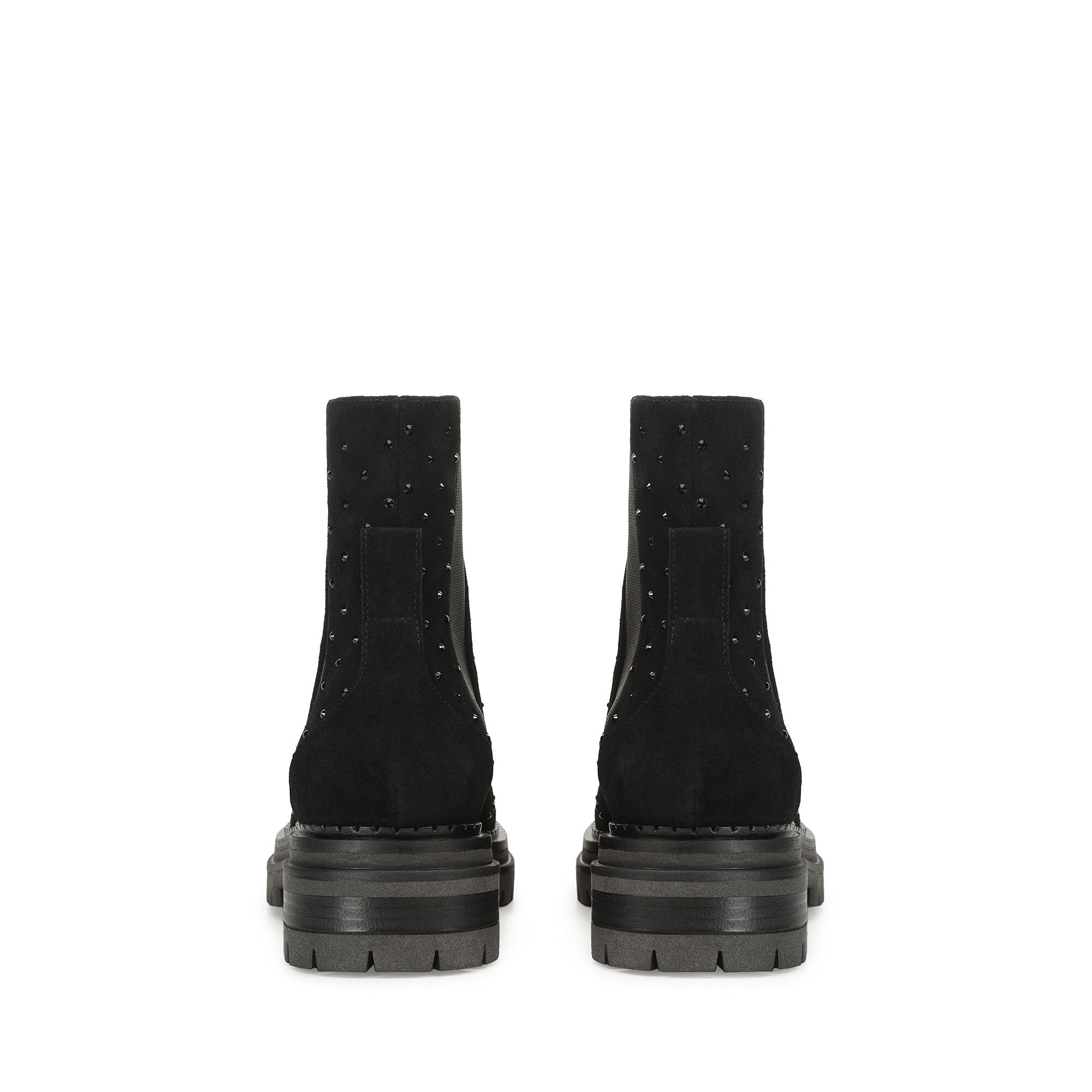 Booties Black Low heel: 15mm, sr Joan - Booties Nero/Jet