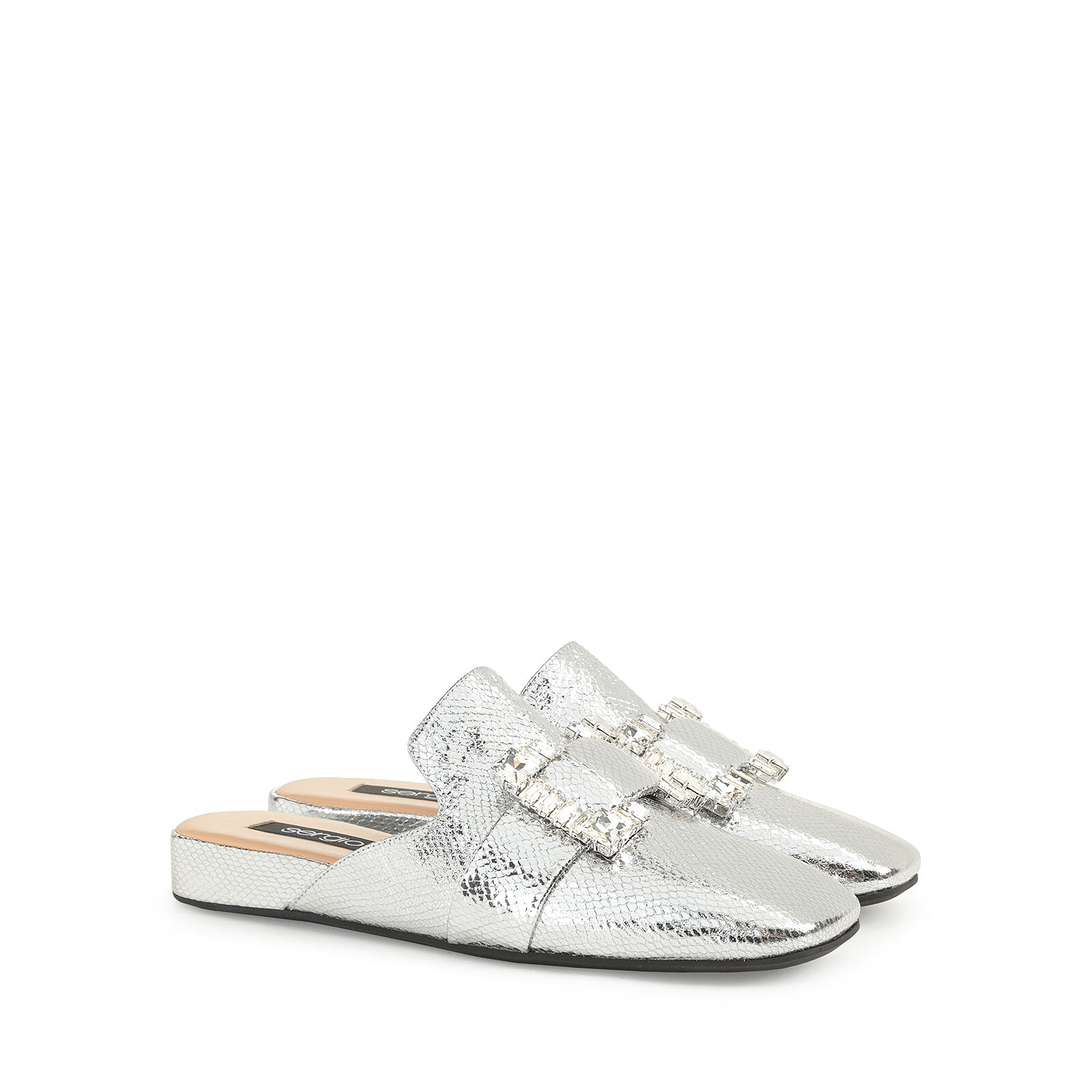 Ballet flats and loafers シルバー ヒールの高さ: 15mm, sr Prince | Sergio Rossi