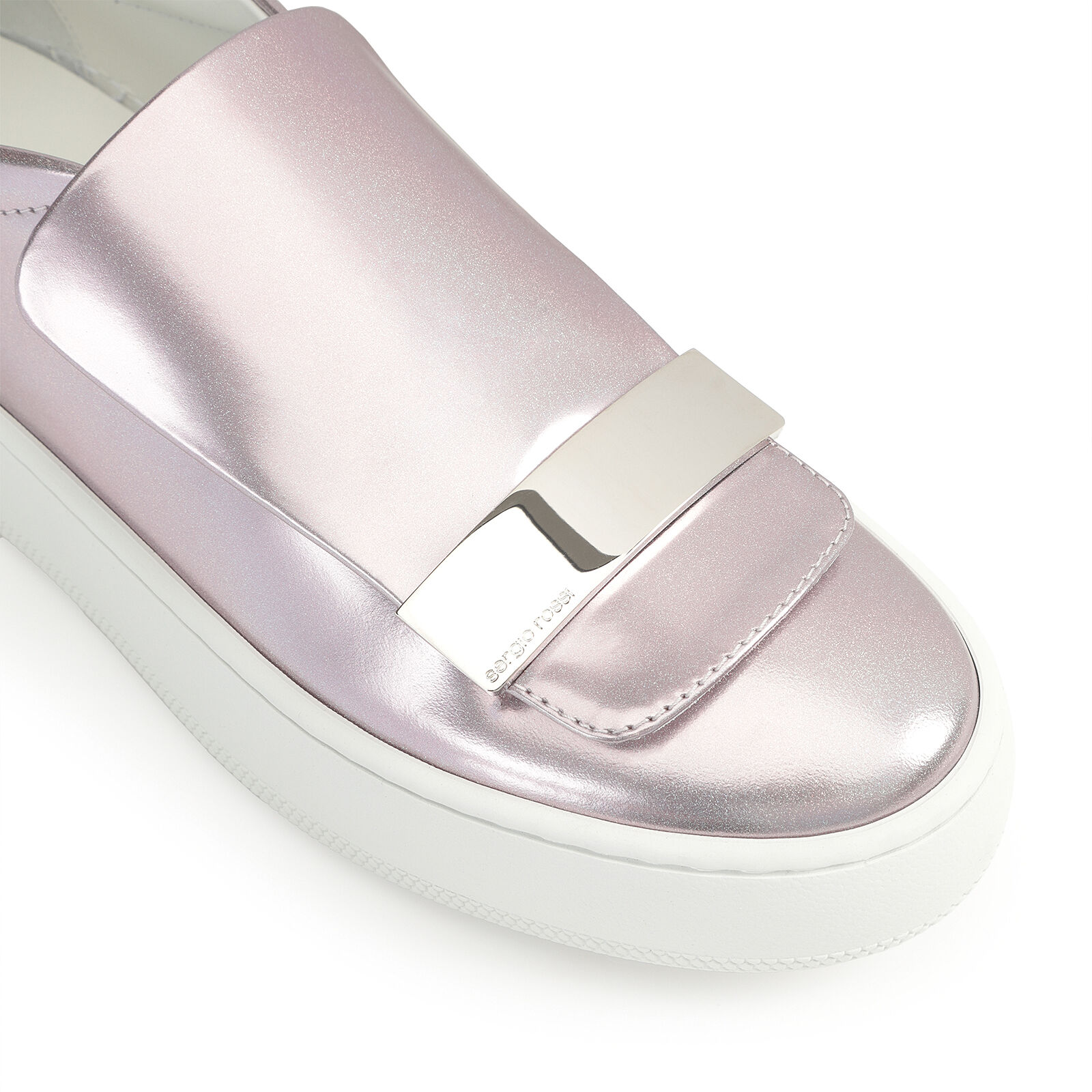 Sneakers Pink Heel height: 5mm, sr1 Addict | Sergio Rossi