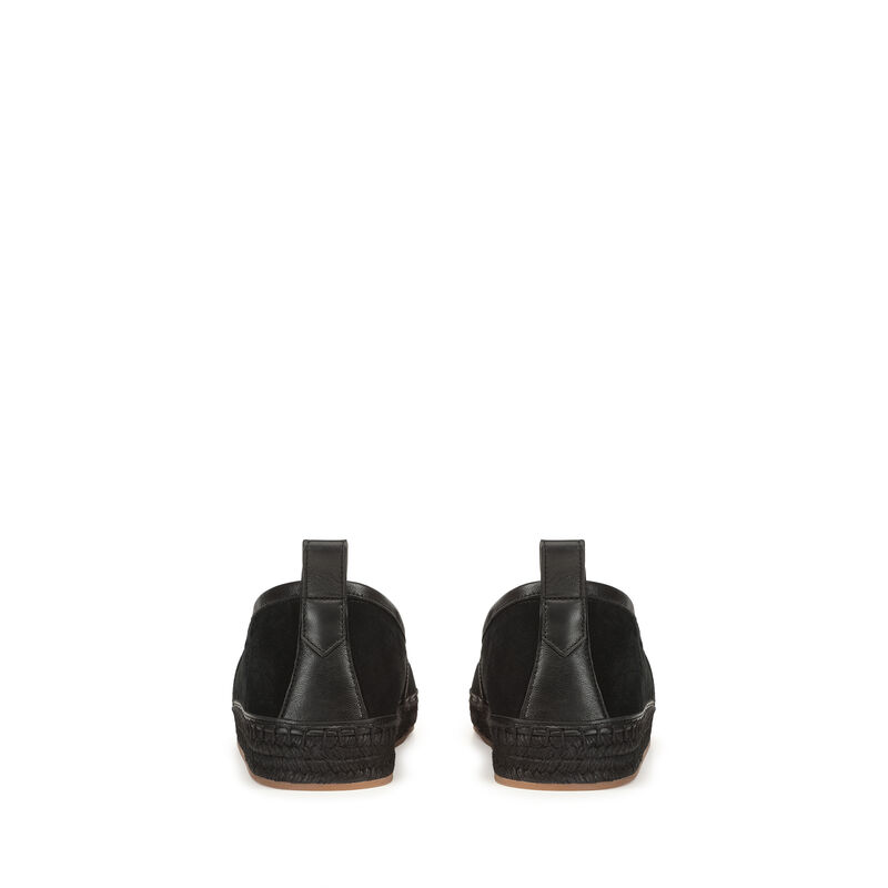 sr Sea Scale Embroidery - Loafers Black