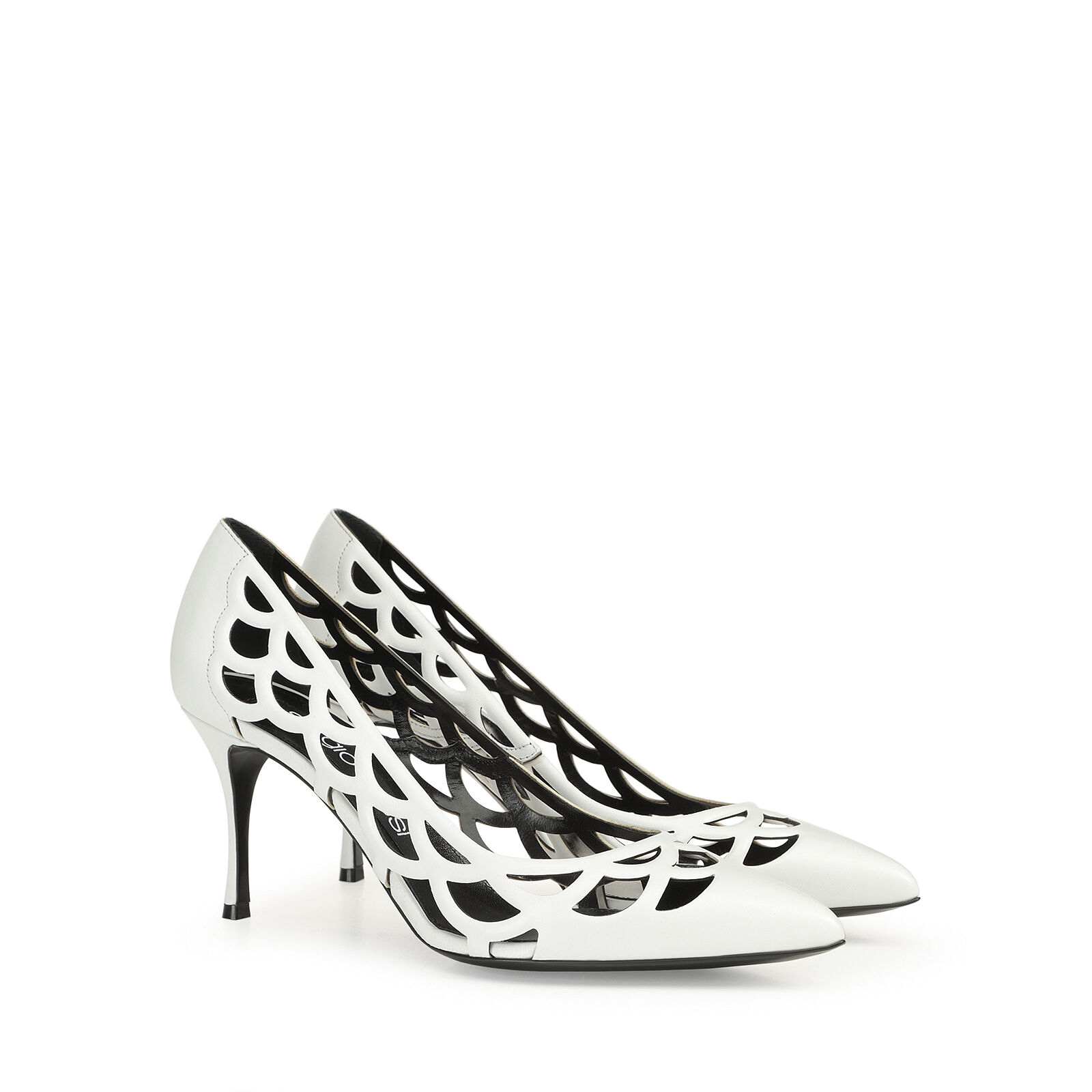 Scarpe decollete eleganti con tacco alto e basso Sergio Rossi