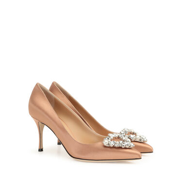 Pumps Brown Mid heel: 75mm, sr Godiva Precious - Pumps Pecan 2