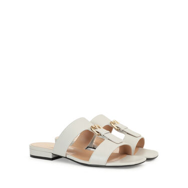 Sandali Bianco Altezza tacco: 15mm, Buckle - Sandali Off White 2