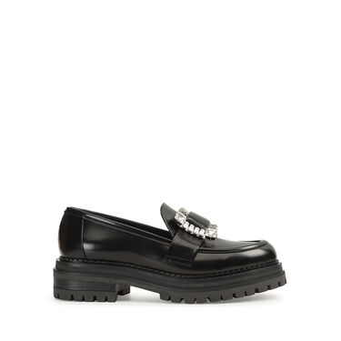 Loafers Black Low heel: 15mm, sr Prince - Loafers Black 2