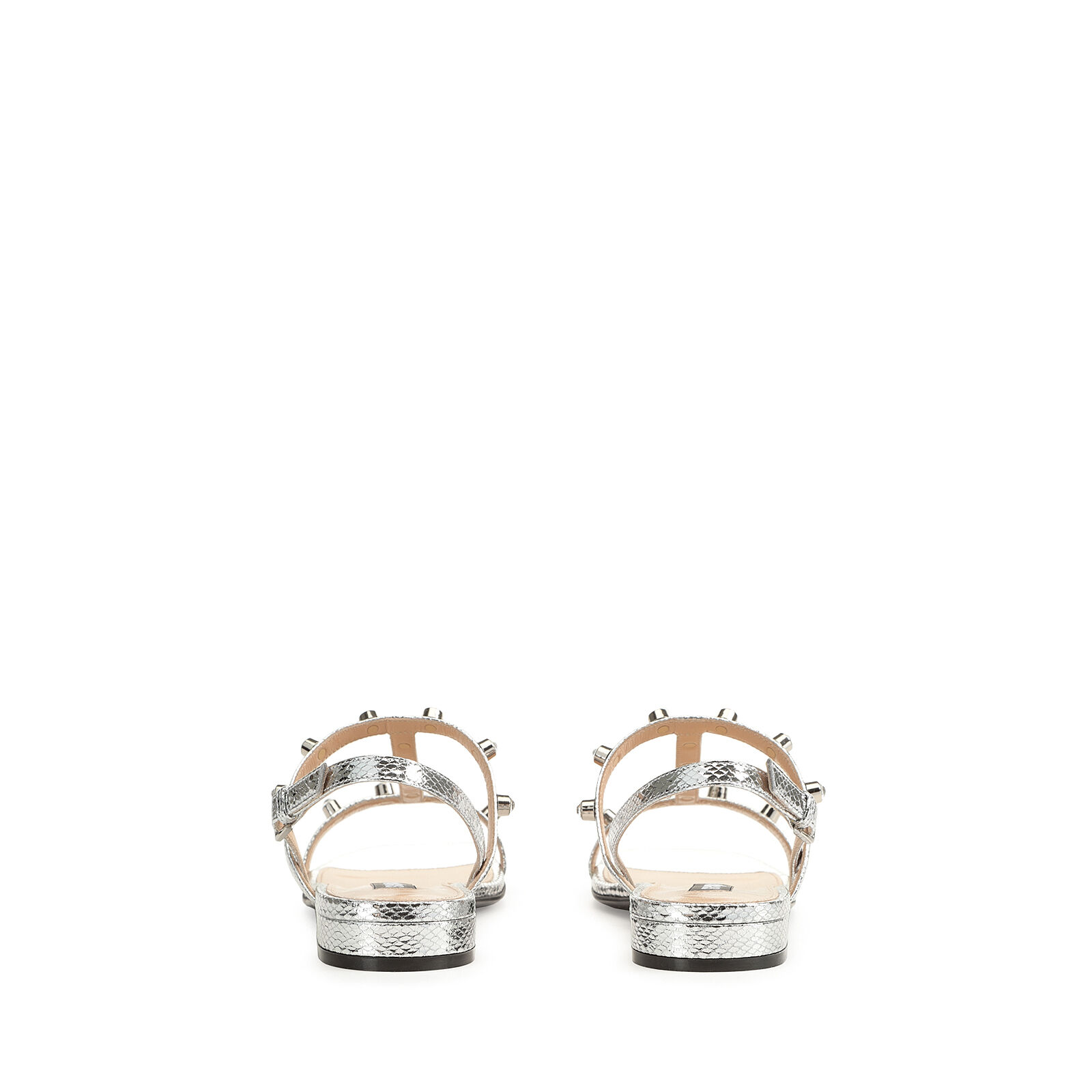 Sandals Silver Heel height: 15mm, sr1 | Sergio Rossi