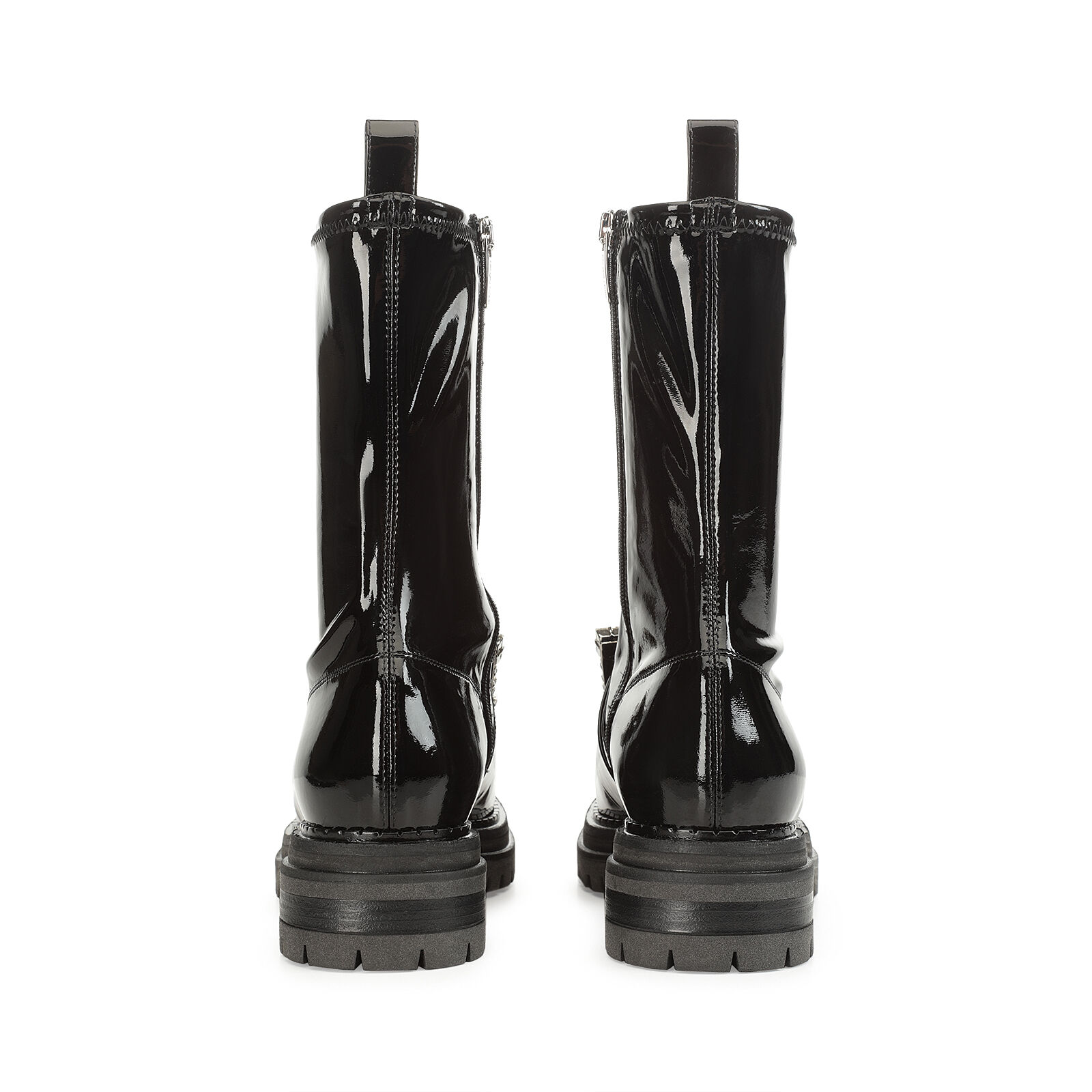 ブーティ ブラック ローヒール: 15mm, sr Prince - Booties Black | Sergio Rossi
