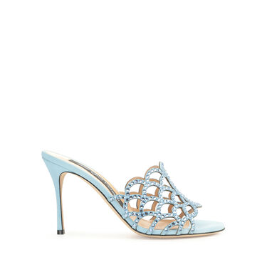 Sandals Blue High heel: 90mm, sr Mermaid - Sandals Blue Paradise 2