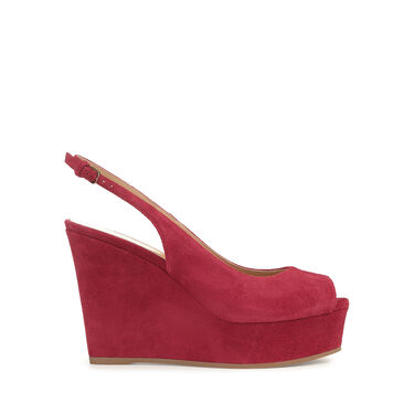 Compensées Rose Talon moyen: 75mm, sr Pantelleria  - Wedges Fragola 2