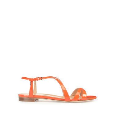 Sandalen orange Niedriger Absätze: 10mm, Bon ton - Sandals Mandarine 2