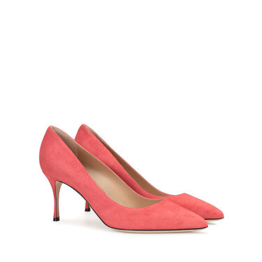 Pumps Red Low heel: 75mm, Godiva - Pumps Corallo 2