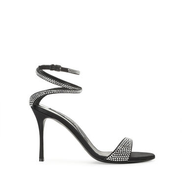 Sandals Black High heel: 90mm, Godiva - Sandals Black 2