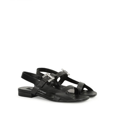 Sandals Black Low heel: 15mm, sr Twenty - Sandals Black 2