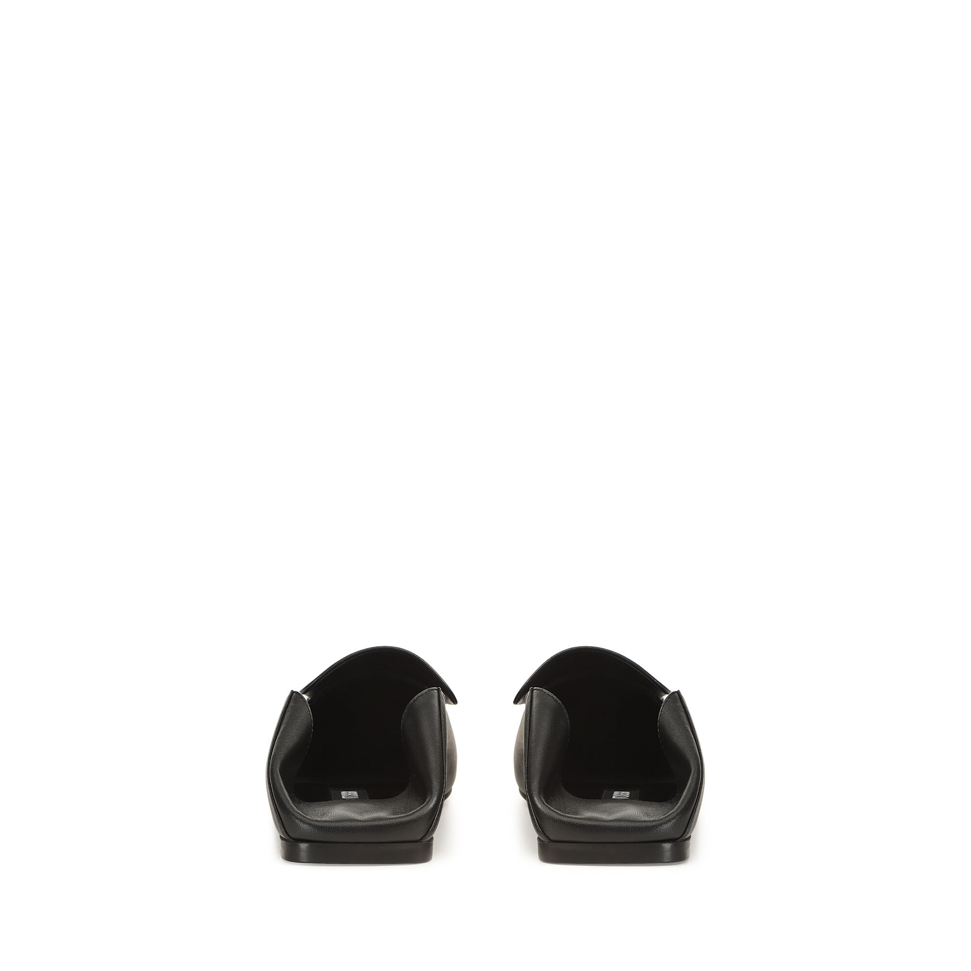 ローファー ブラック フラット: 5mm, sr1 - Slippers Black