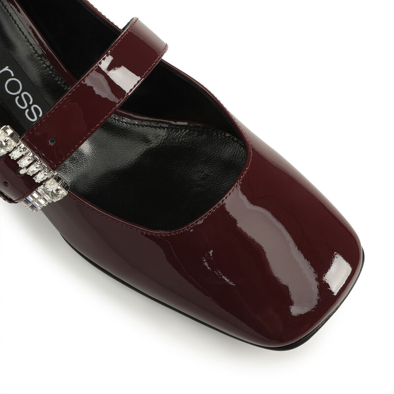 sr Twenty Buckle - Pumps Wine
