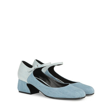 Pumps Blue Low heel: 45mm, SI ROSSI - Pumps Blue 2