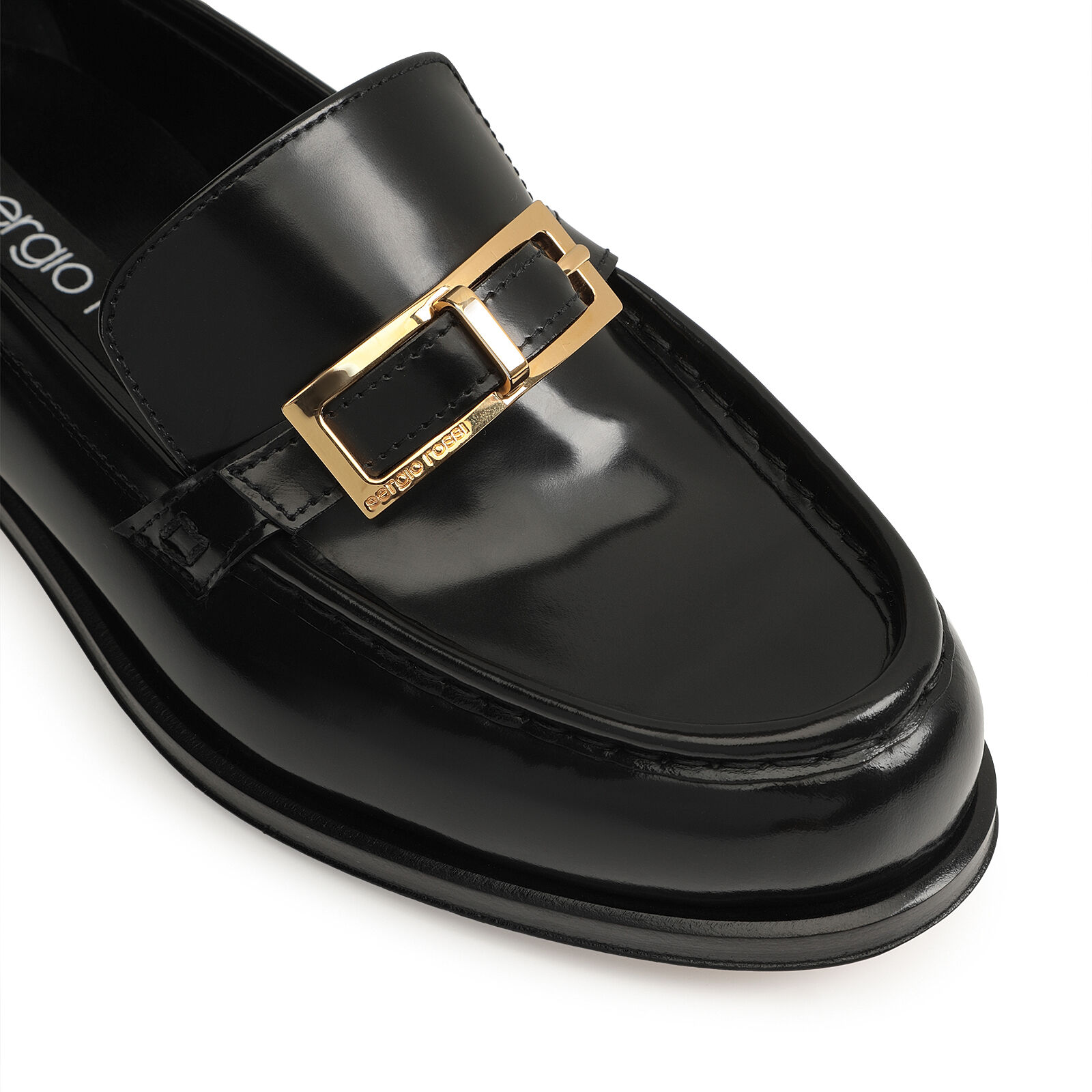 Loafers Black Low heel: 15mm, sr Nora - Loafers Black | Sergio Rossi