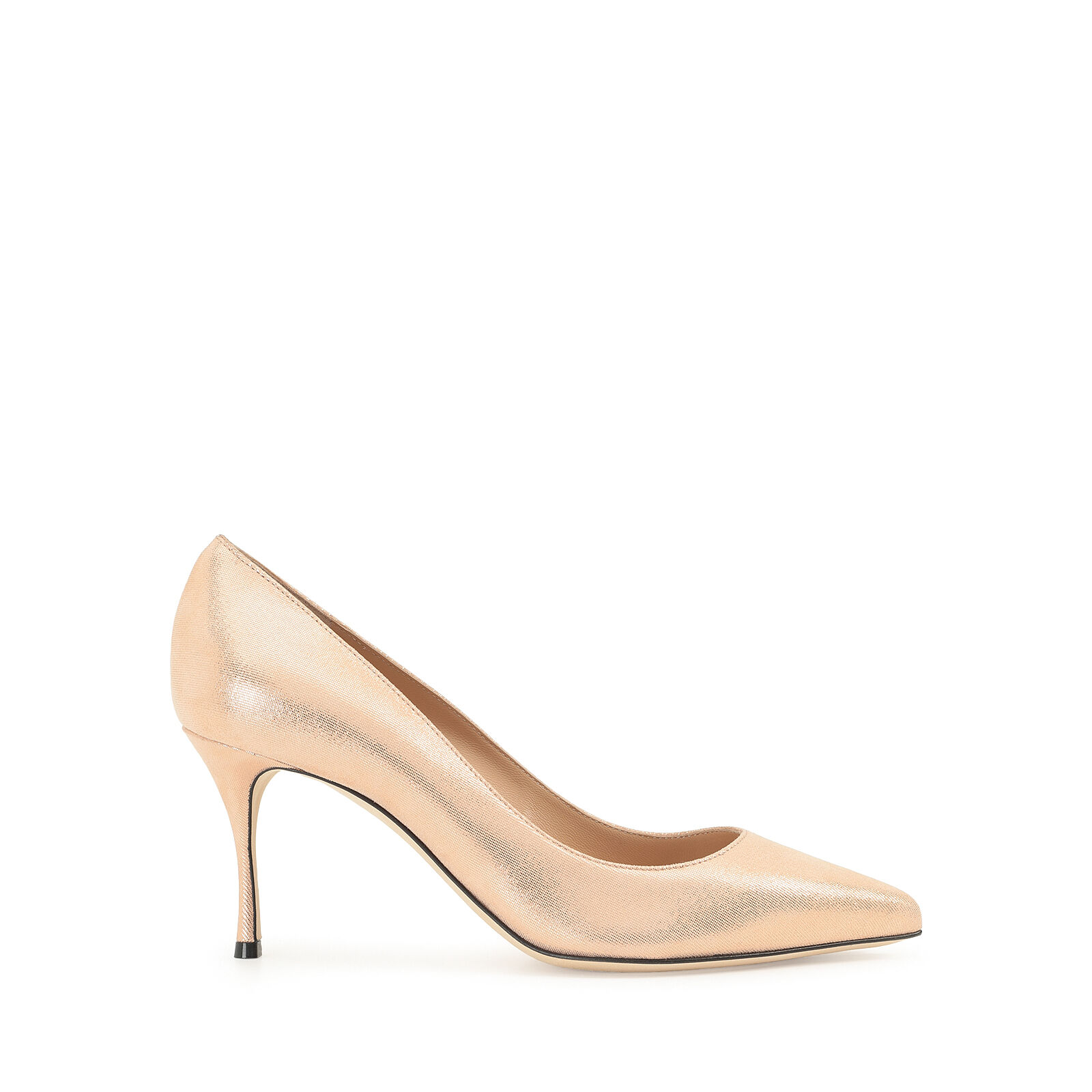 Pumps Pink Mid heel 75mm Godiva Pumps Cipria Sergio Rossi