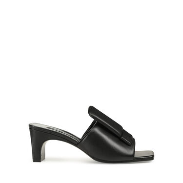 Sandales Noir Talon moyen: 60mm, sr1 - Sandals Black 2