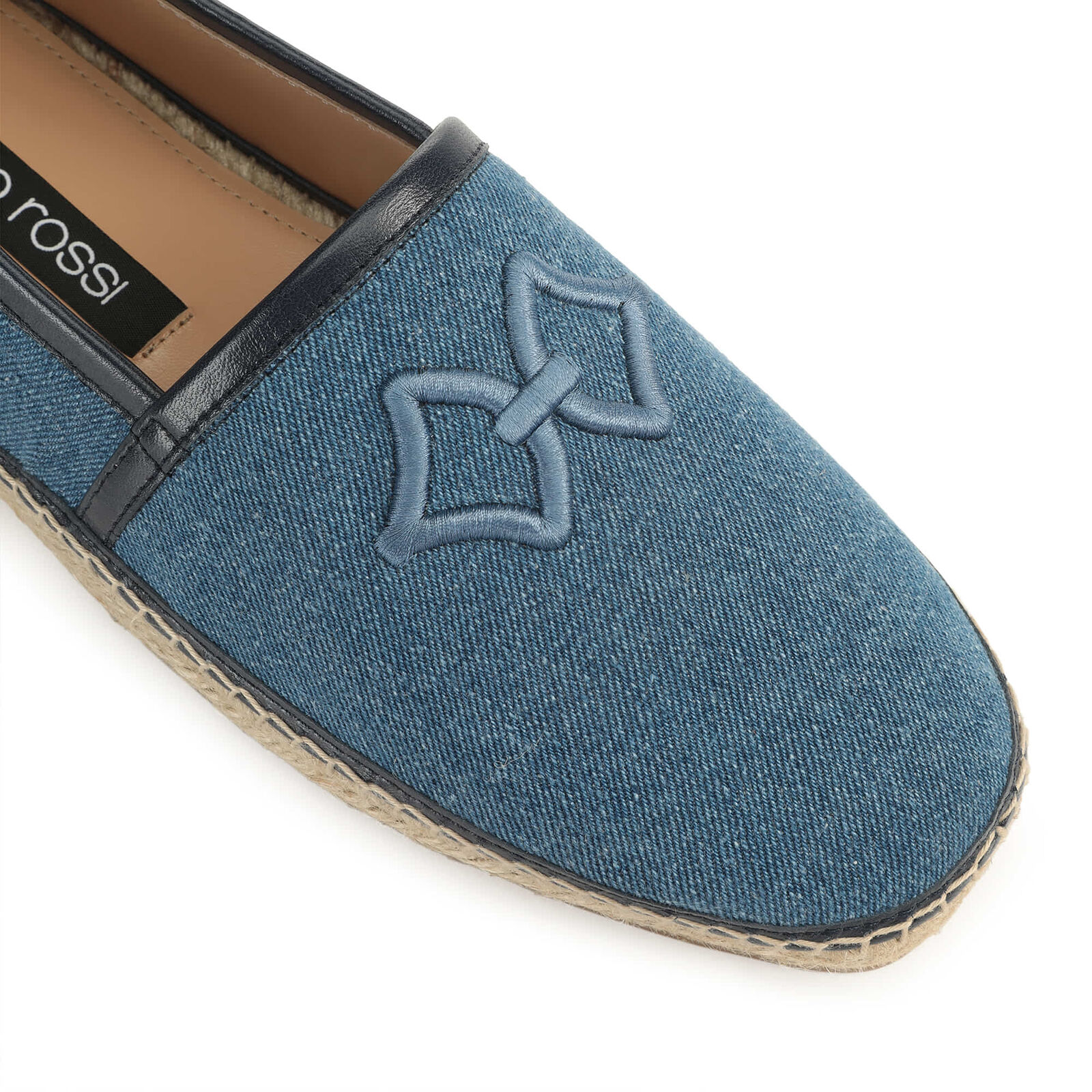 sr Sea Scale Embroidery - Loafers Indigo, 4