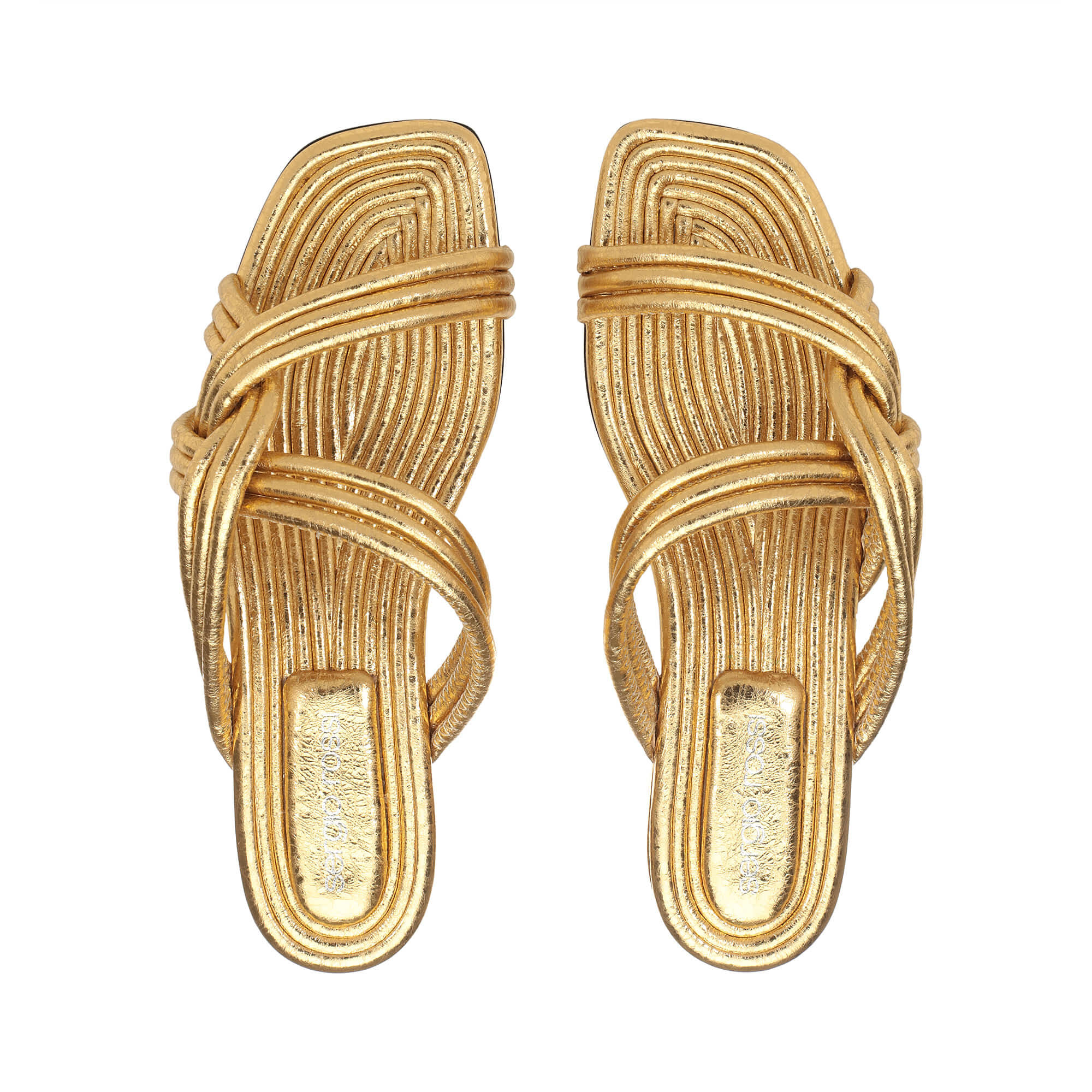 サンダル イエロー ローヒール: 15mm, sr Watamu - Flat sandals