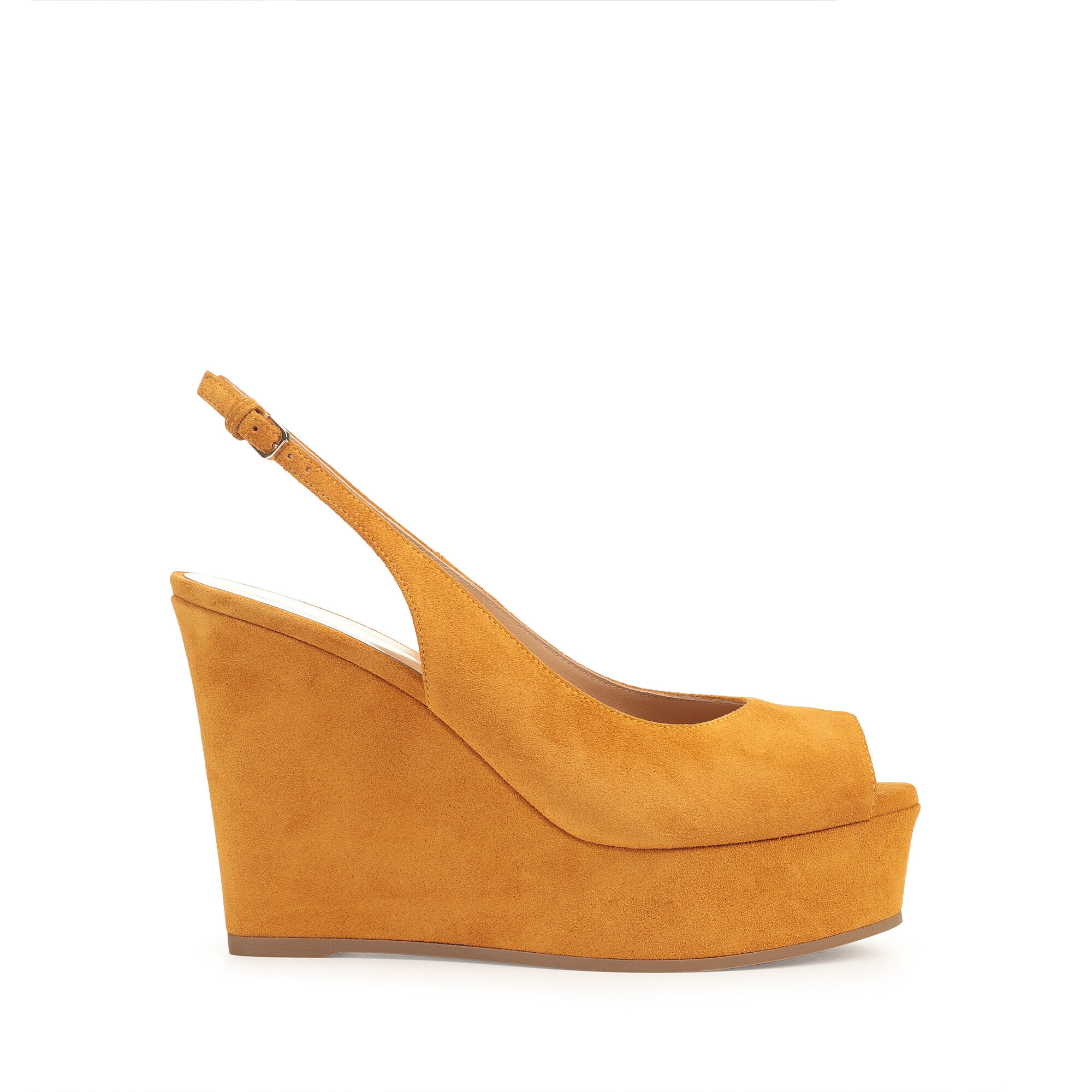 Wedges Yellow Mid heel 75mm sr Pantelleria Sergio Rossi