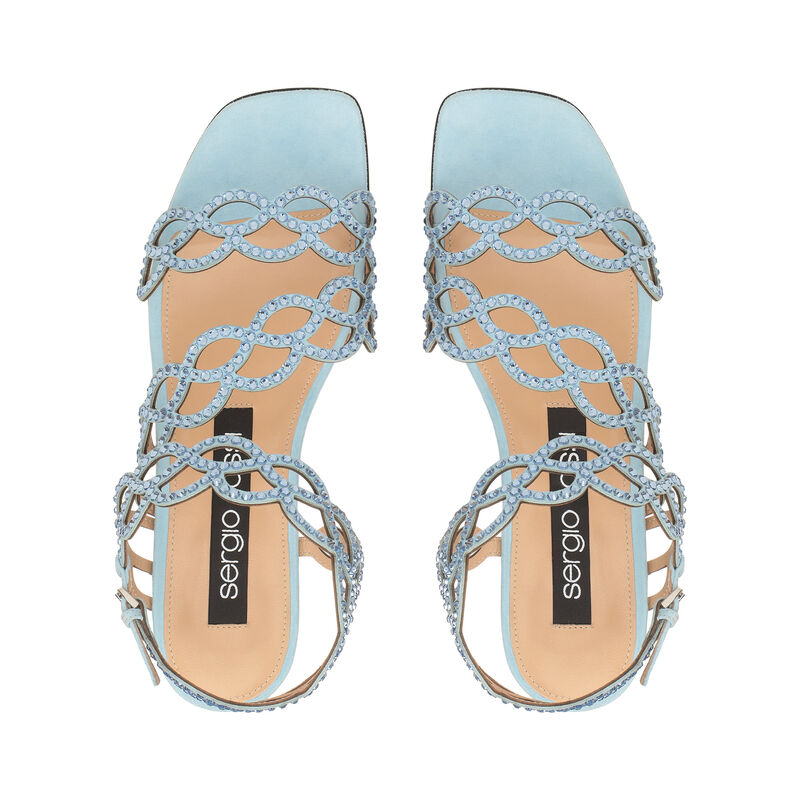 sr Mermaid - Flat sandals Blue Paradise