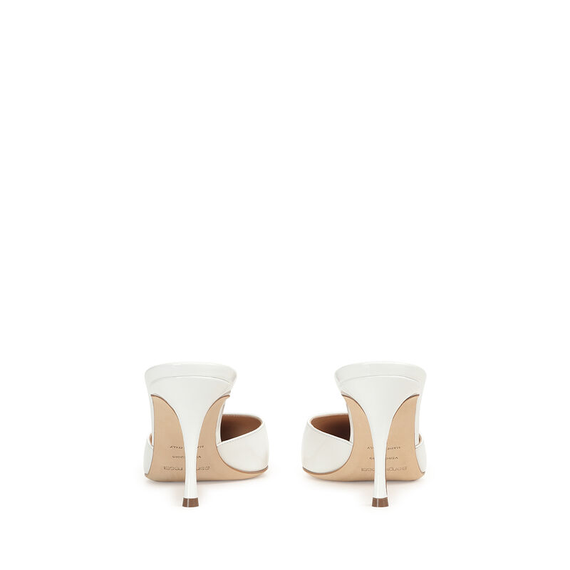 Elegance - Mules White