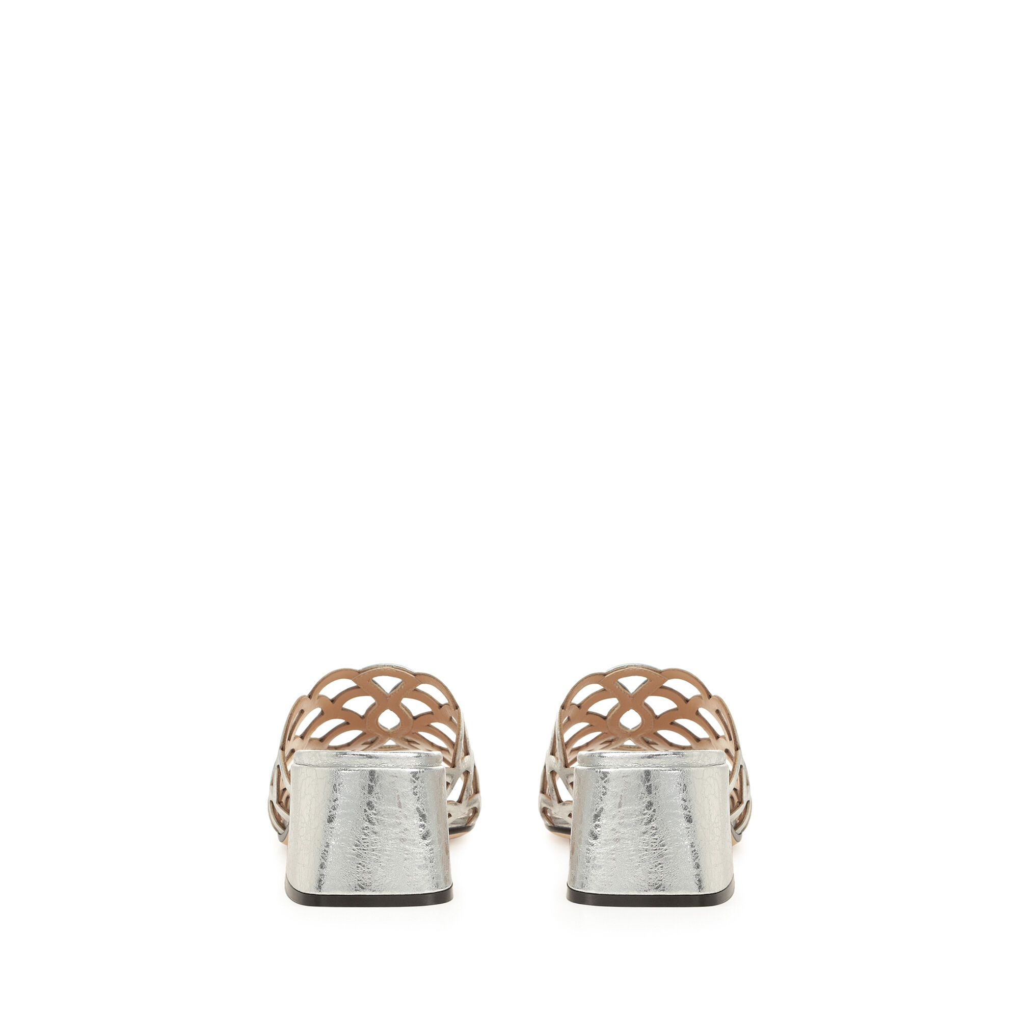 春夏先取り★SS25新作★Sergio Rossi★srMermaid-Sandals Silver sr Mermaid Sandal Heel Silver – Sergio Rossi