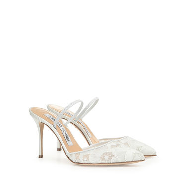 Slingbacks Bianco Tacco alto: 90mm, Godiva Bridal - Slingbacks Bianco 2