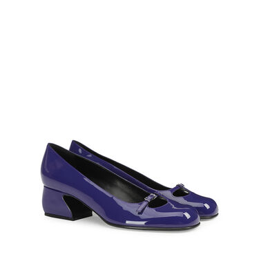 Pumps violet Niedriger Absätze: 45mm, SI ROSSI - Pumps Iris 2