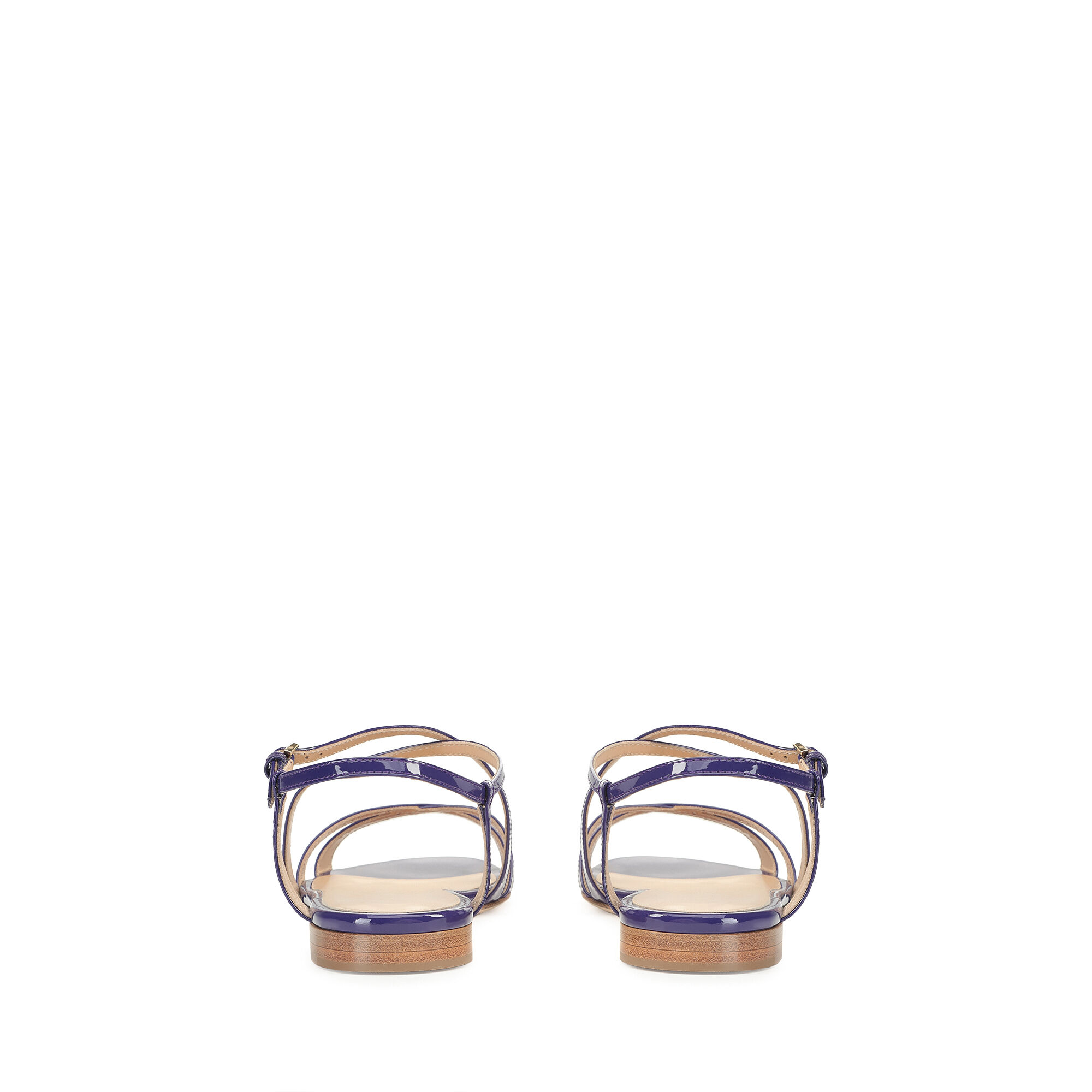 Sandals Violet Low heel: 10mm, Bon ton - Sandals Iris