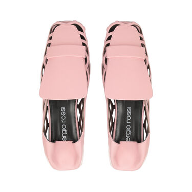 Mocassins Rose Talon plat: 5mm, sr1 Mermaid - Slippers Light Rose 2