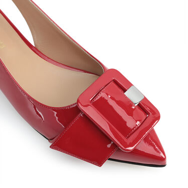 Sr Milano Mia  - Slingbacks Rosso Flamenco, 4