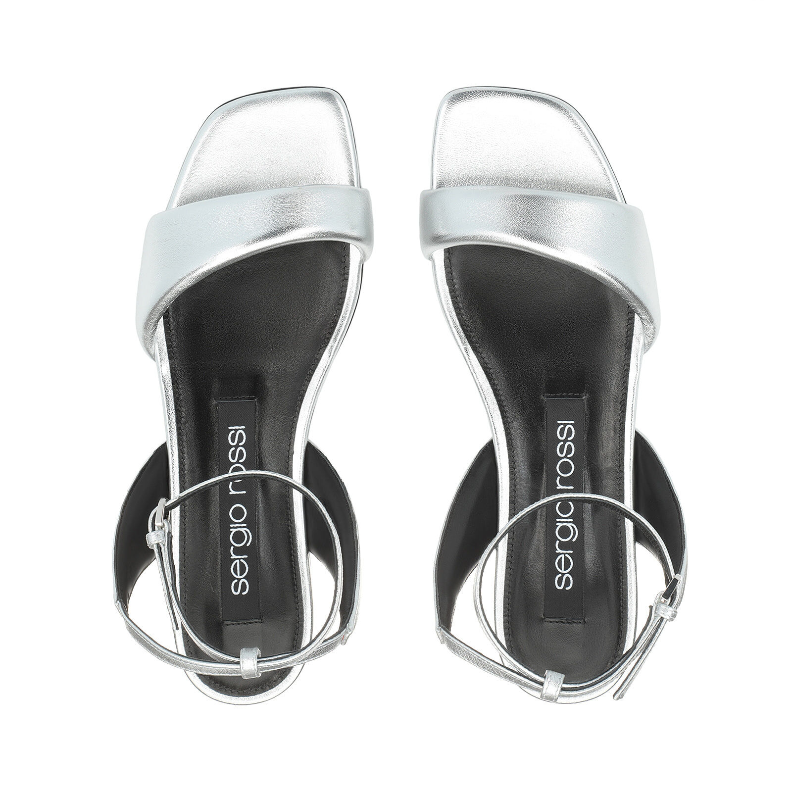 sr Spongy - Sandals Argento, 3