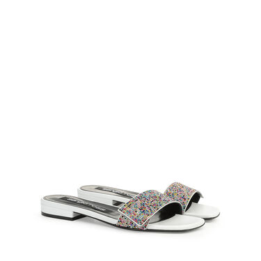 Sandales Blanc Petit talon: 15mm, sr Paris - Sandals White 2