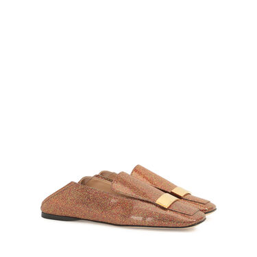 Slippers Brown Low heel: 5mm, sr1  - Slippers Sunkissed 2
