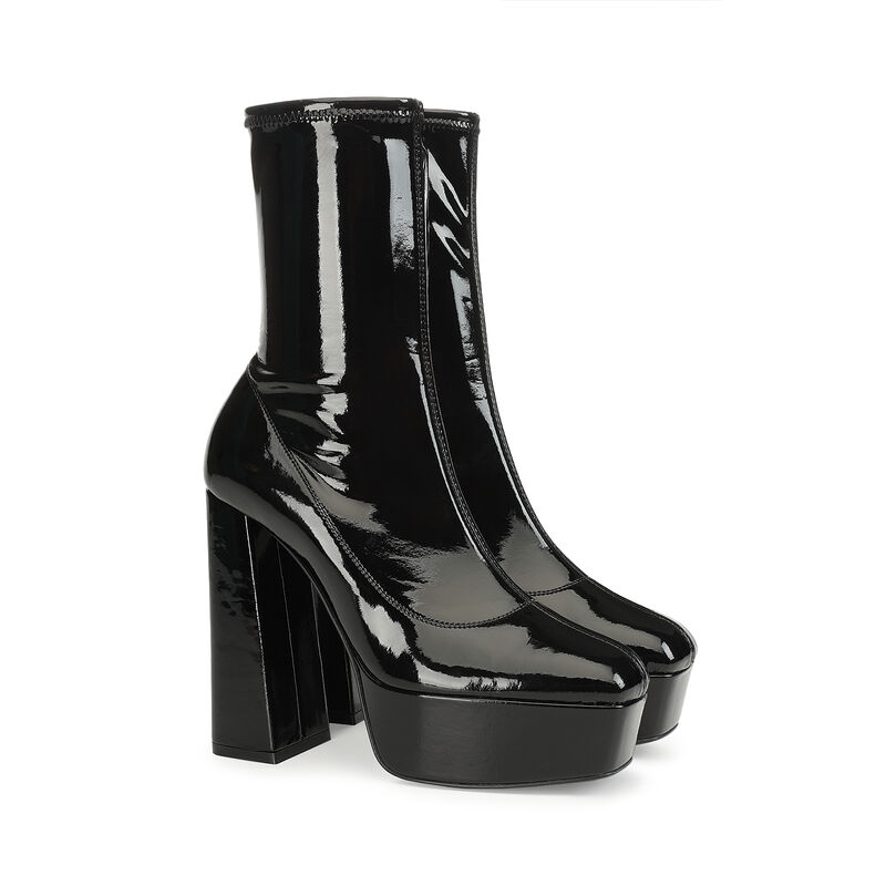 sr Alicia Platform - Booties Black