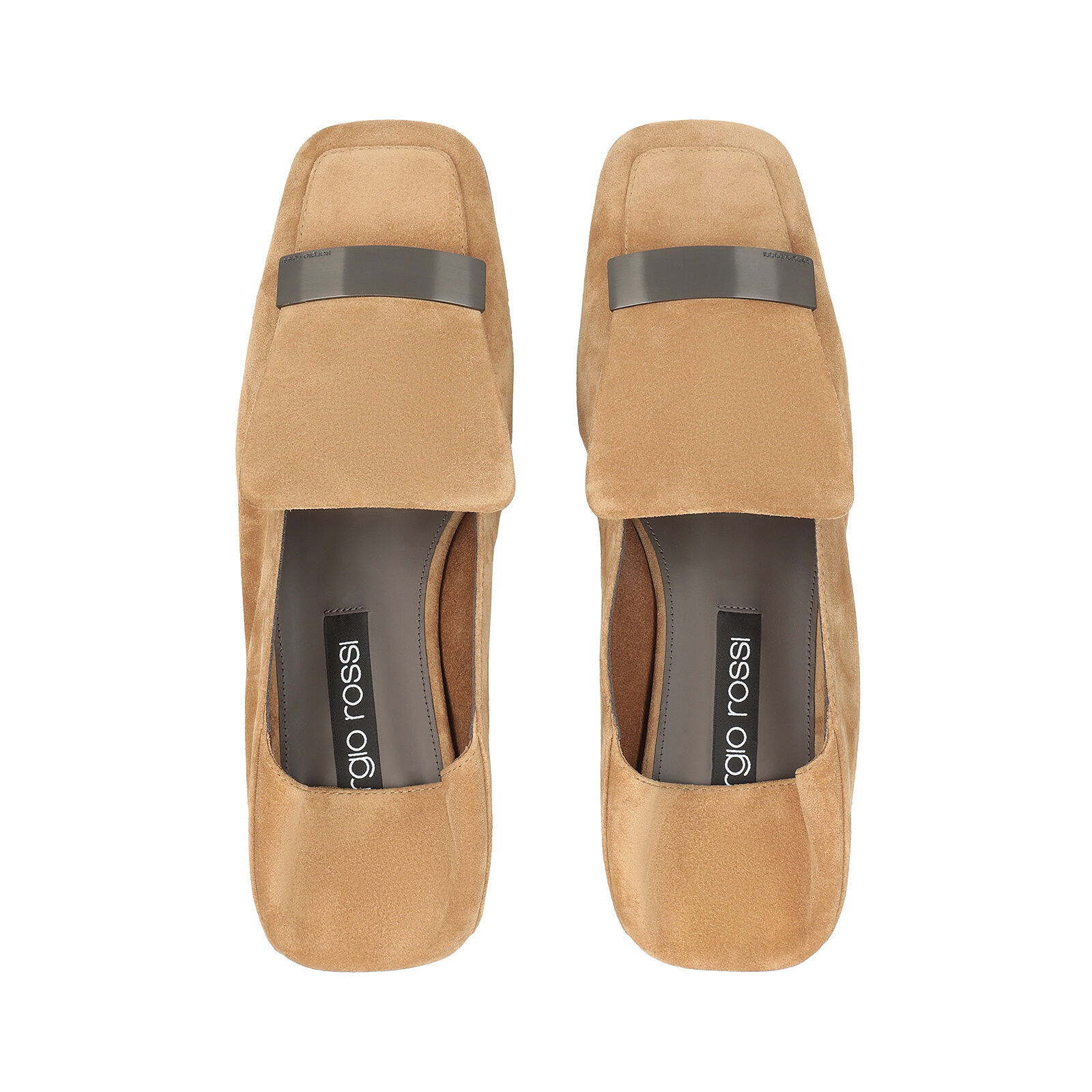 靴 SERGIO ROSSI Flat MOUTON Mocca SERGIO ROSSI Flat MOUTON Mocca