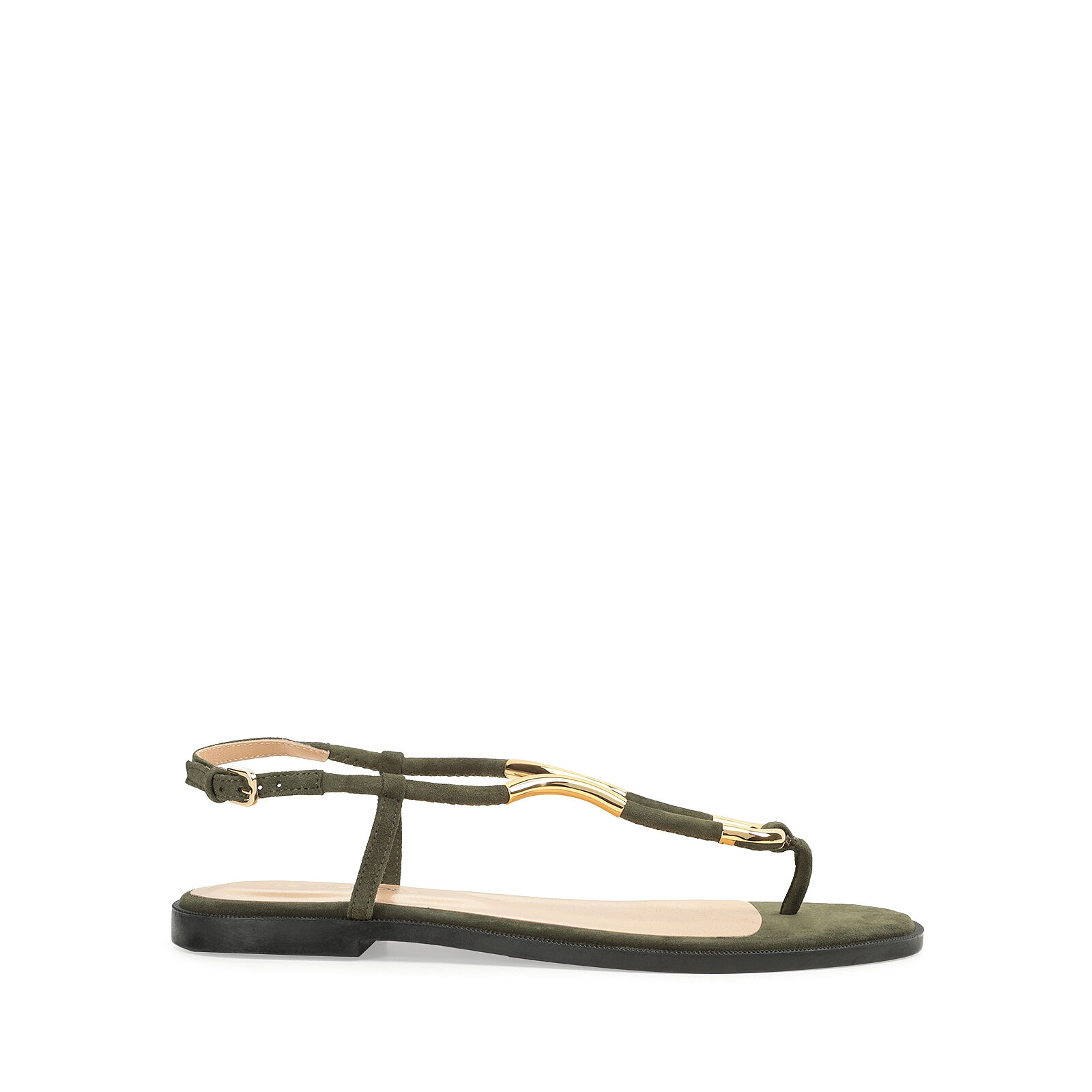 サンダル グリーン フラット: 5mm, Twist - Sandals Green | Sergio Rossi